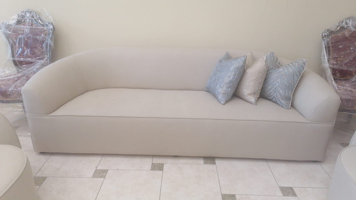 A premium living room sofa set featuring custom-built internal wooden framing and high-quality upholstery. - Photo 3
